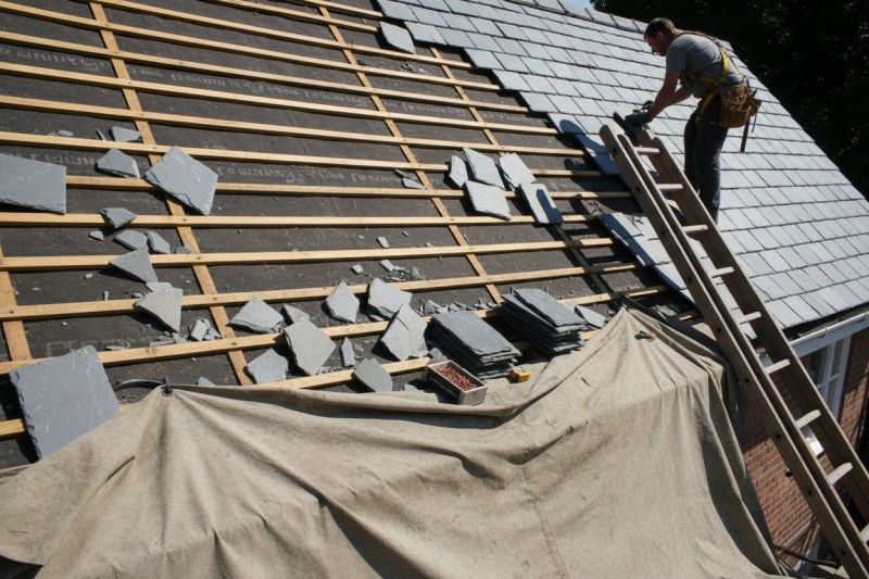 Natural Slate Roof Replacement