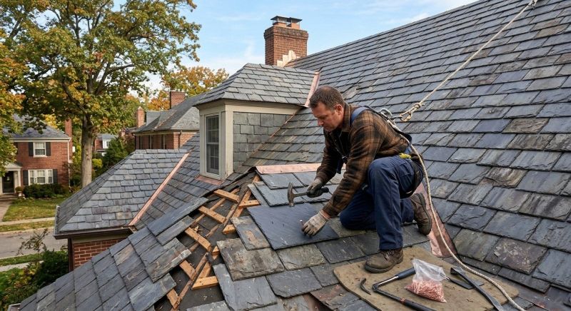 Extending The Life Of Slate Roofs