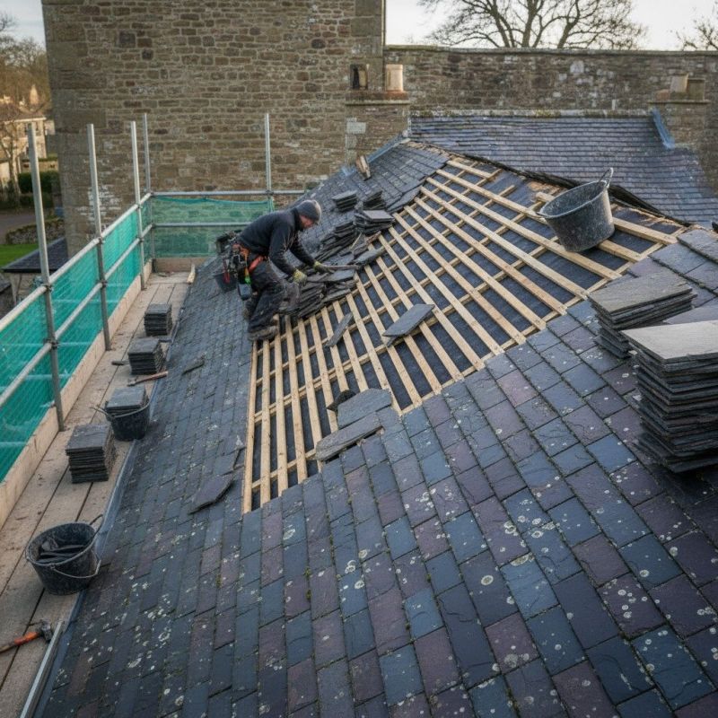 Long-Lasting Slate Roof Solutions