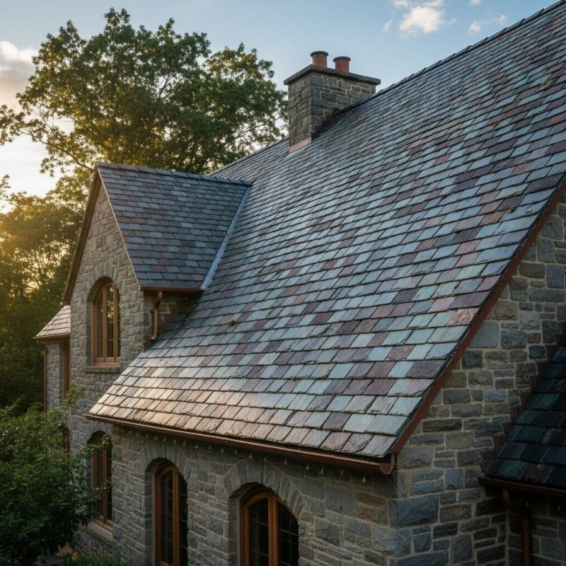 Natural Slate Roof Replacement