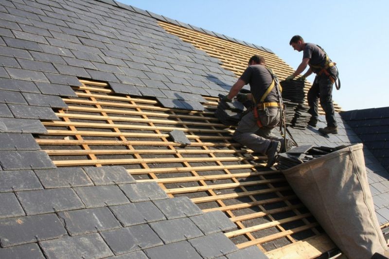 Natural Slate Roof Replacement