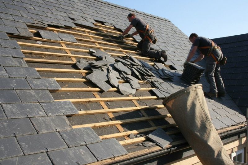 Natural Slate Roof Replacement