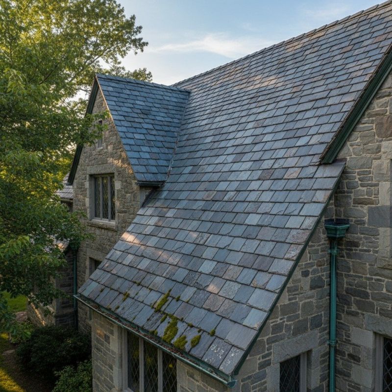 Natural Slate Roof Replacement