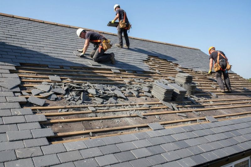 Natural Slate Roof Replacement