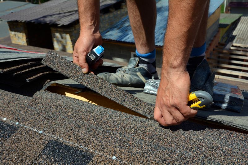 Repairing Missing Asphalt Shingles
