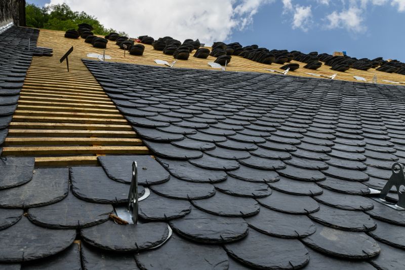 Slate Roof Installation