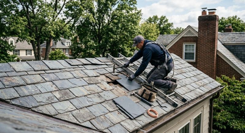 Slate Roof Repair