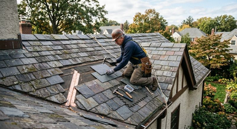 Slate Roof Repair