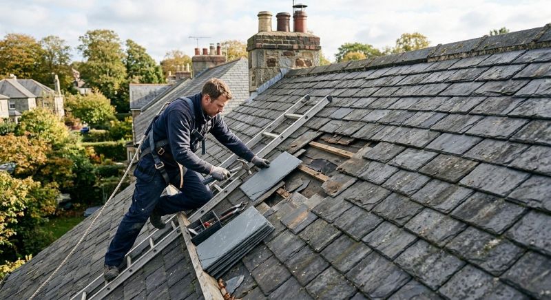 Slate Roof Repair