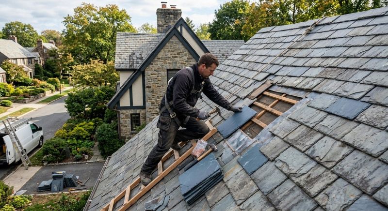 Slate Roof Repair