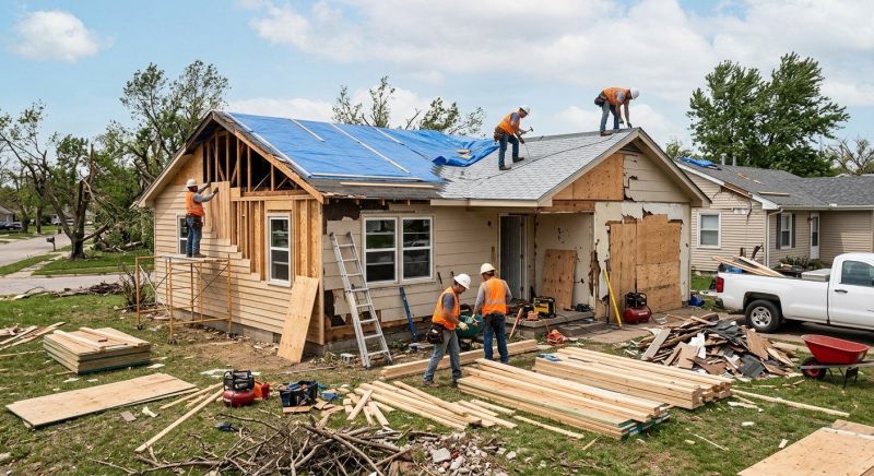 What To Do After Roof Storm Damage